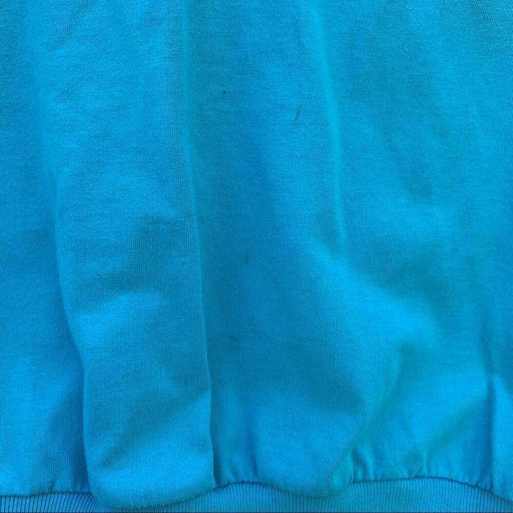 Vintage 90s Casual Code Button Shoulder Blouse - image 2